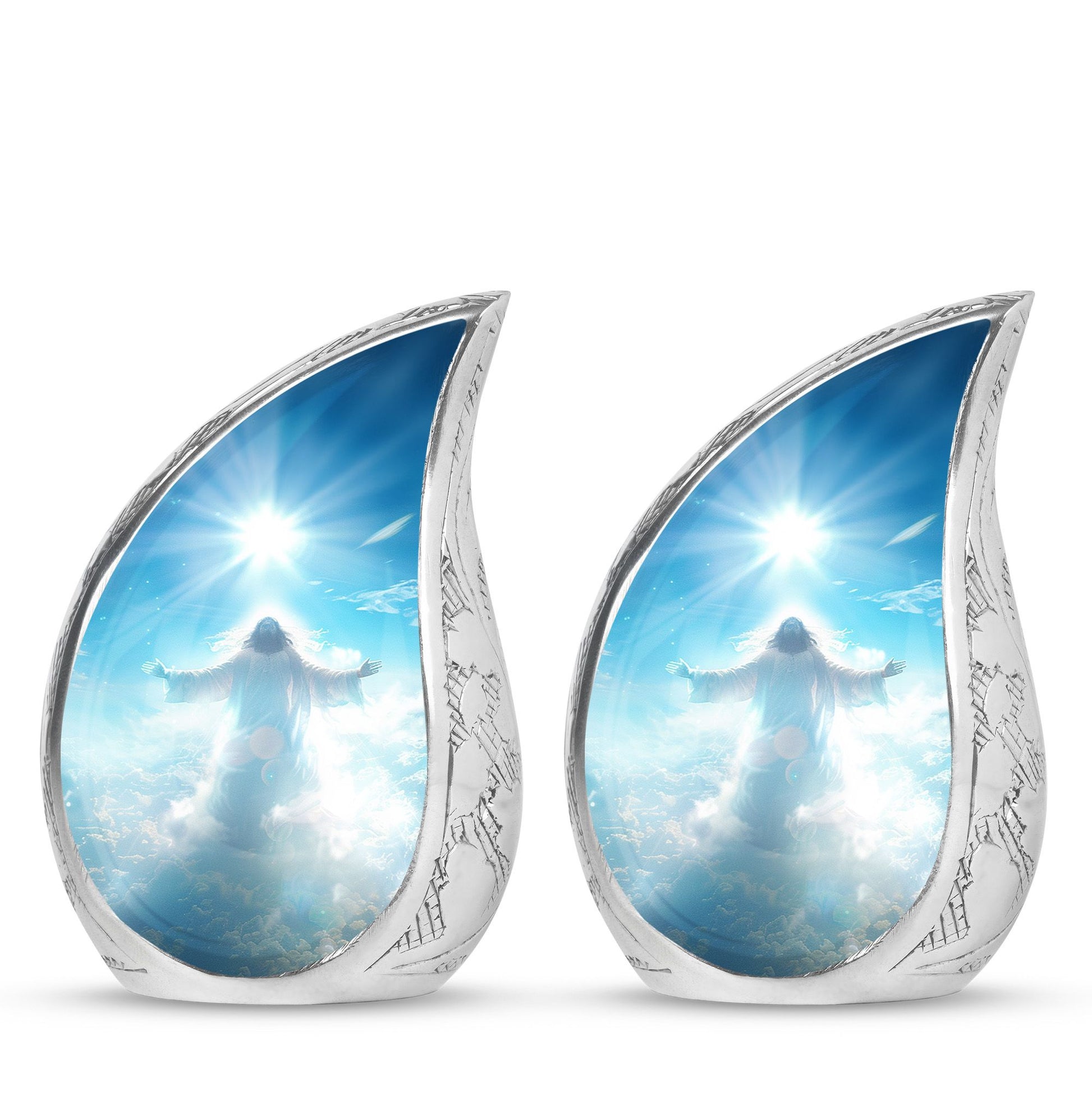 Jesus Small Ashes Keepsake Funeral, Ashes Cremation Urn