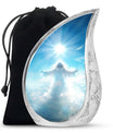 Jesus Small Ashes Keepsake Funeral, Ashes Cremation Urn