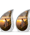 Jesus Small Urns For Women Human Ashes Funeral, Ashes Urn