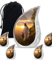 Jesus Small Urns For Women Human Ashes Funeral, Ashes Urn