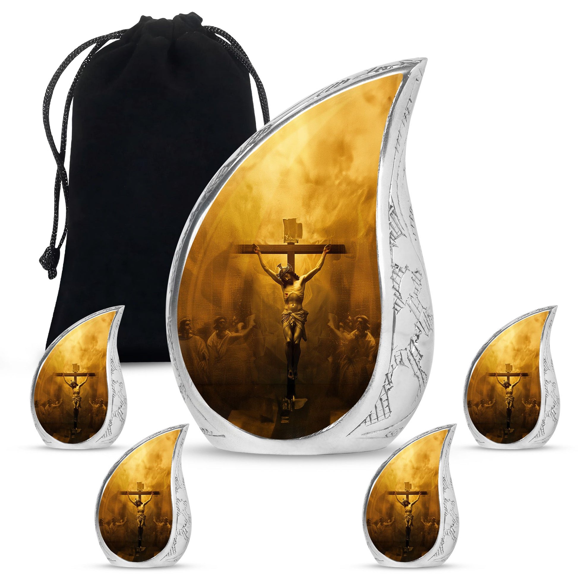 Jesus Urn For Ashes Women Large Funeral, Ashes Urn