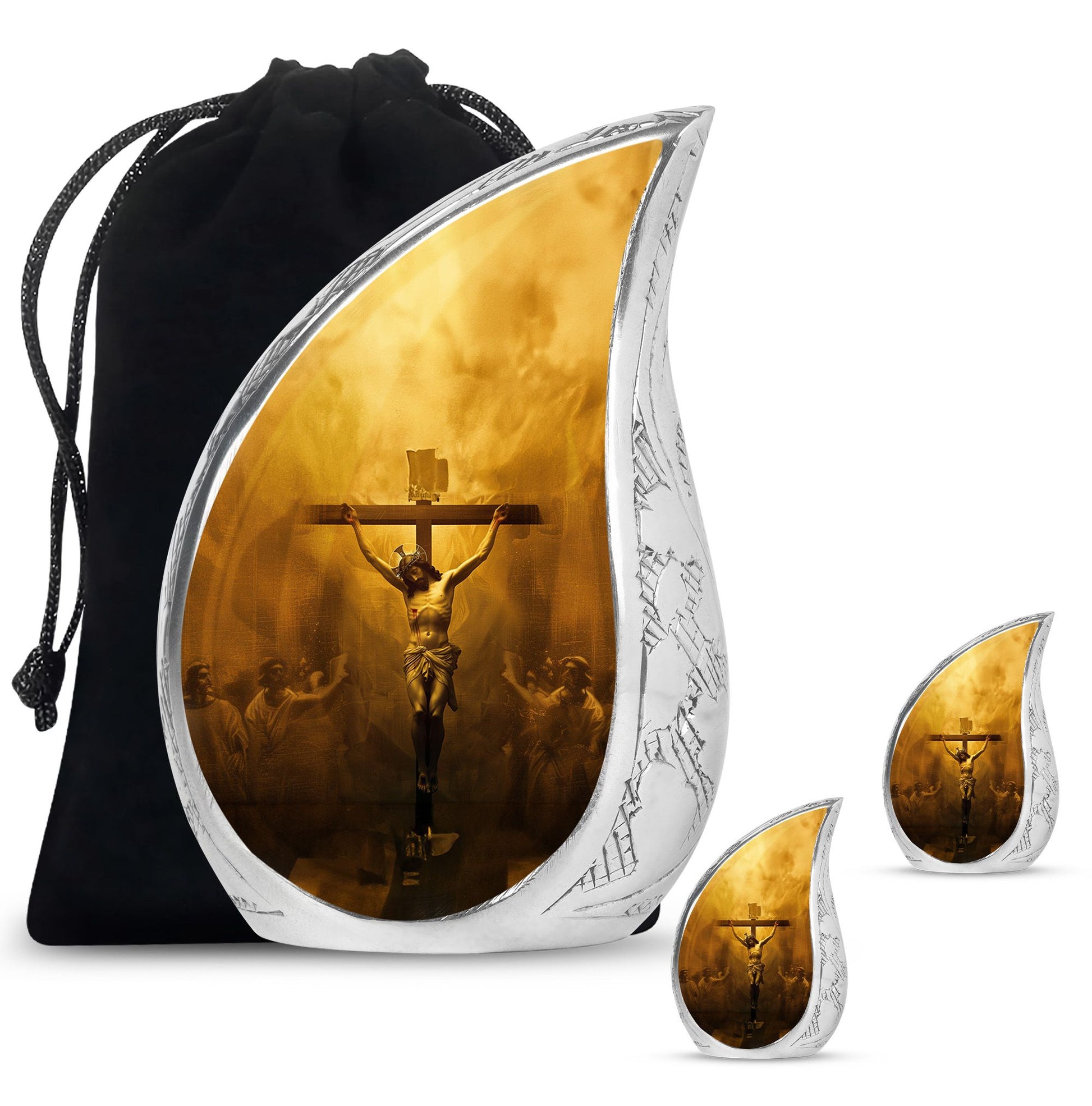 Jesus Urn For Ashes Women Large Funeral, Ashes Urn