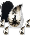 Golf Cremation Urns For Human Ashes - Urn Keepsake Combo Set