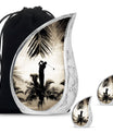 Golf Cremation Urns For Human Ashes - Urn Keepsake Combo Set