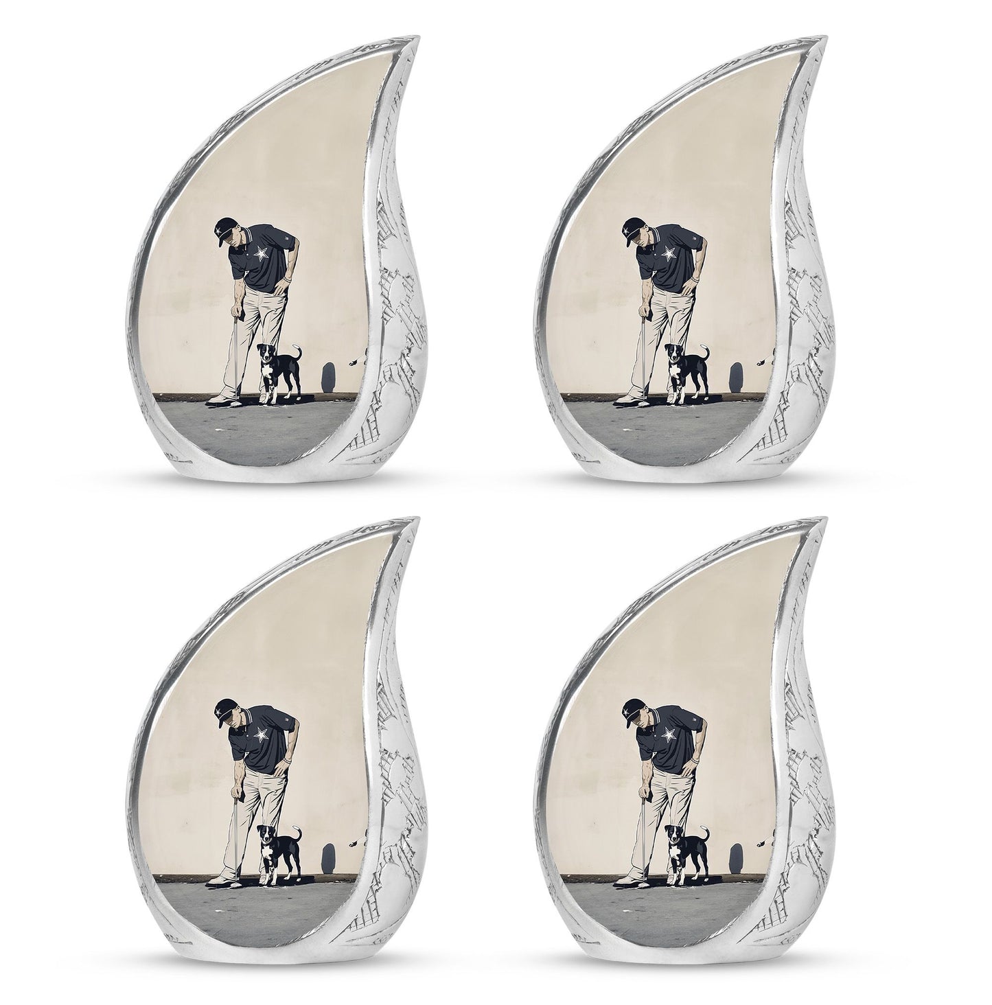 Personalized Golf Cremation Urn for Human Ashes - 10-inch, 200 cu in - Yatskia