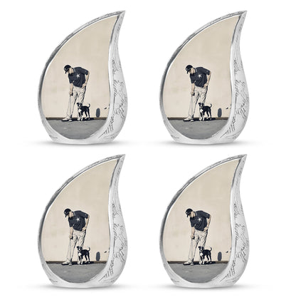 Personalized Golf Cremation Urn for Human Ashes - 10-inch, 200 cu in - Yatskia