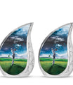 Golf Small Urn For Ashes For Women Funeral, Ashes Memorial Urn