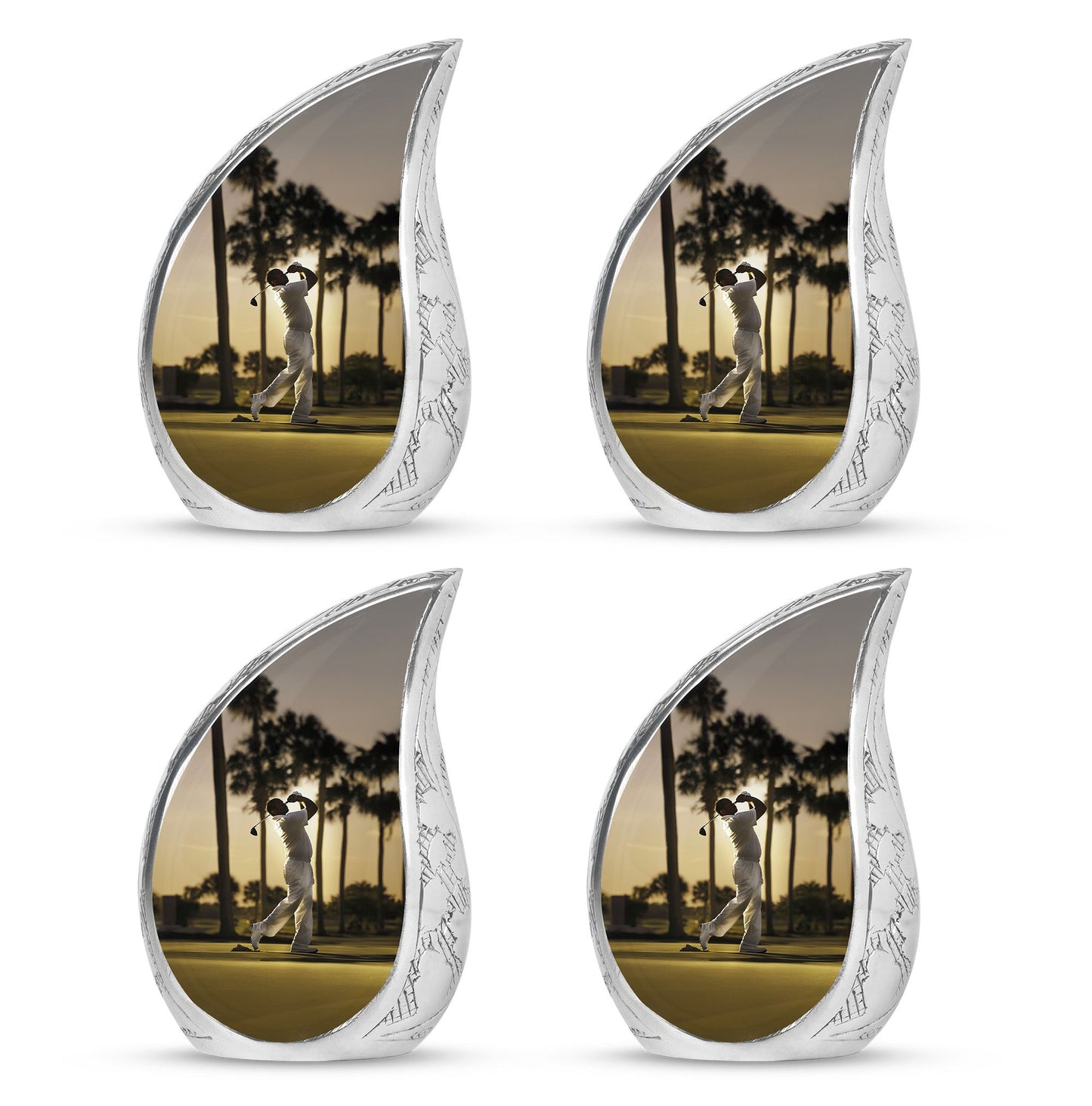 Personalized Golf Cremation Urn for Mom - 10-inch, 200 cu in - Yatskia