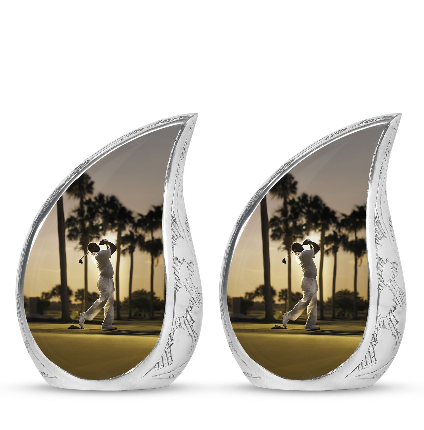 Personalized Golf Cremation Urn for Mom - 10-inch, 200 cu in - Yatskia