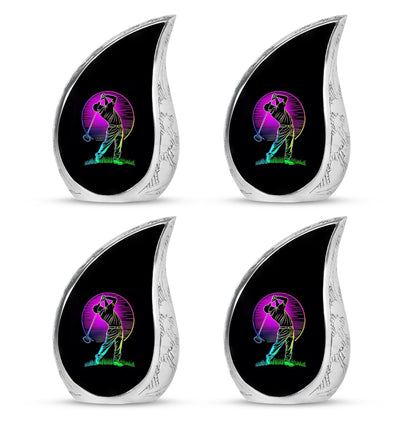 Personalized Golf Cremation Urn for Adult - 10-inch, 200 cu in - Yatskia