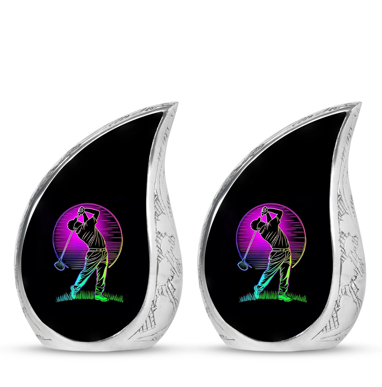 Personalized Golf Cremation Urn for Adult - 10-inch, 200 cu in - Yatskia