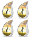 Golf Little Urns For Human Ashes Funeral, Ashes Memorial Urn