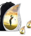 Golf Little Urns For Human Ashes Funeral, Ashes Memorial Urn