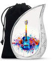 Guitar Urn For Ashes Adult Male Large Funeral, Ashes Urn For Ashes