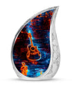 Guitar Urns For Human Ashes Adult Man Large Funeral, Ashes Urn