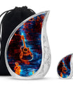 Guitar Urns For Human Ashes Adult Man Large Funeral, Ashes Urn