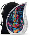 Guitar Urn For Human Ashes - Burial Urns For Men & Women