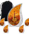 Guitar Cremation Urns For Human Ashes Funeral, Ashes Urn