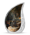 Guitar Small Urn Large Funeral, Ashes Urn For Ashes