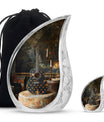 Guitar Small Urn Large Funeral, Ashes Urn For Ashes