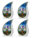 Stained Glass Urns For Human Ashes Large Funeral, Ashes Urn For Ashes