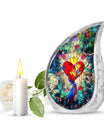 Stained Glass Cremation Urns Large Adult - Cremation Urns For Men