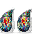 Stained Glass Cremation Urns Large Adult - Cremation Urns For Men