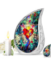 Stained Glass Cremation Urns Large Adult - Cremation Urns For Men