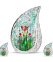 Stained Glass Cool Urns For Ashes - Funeral Urns For Man and Women