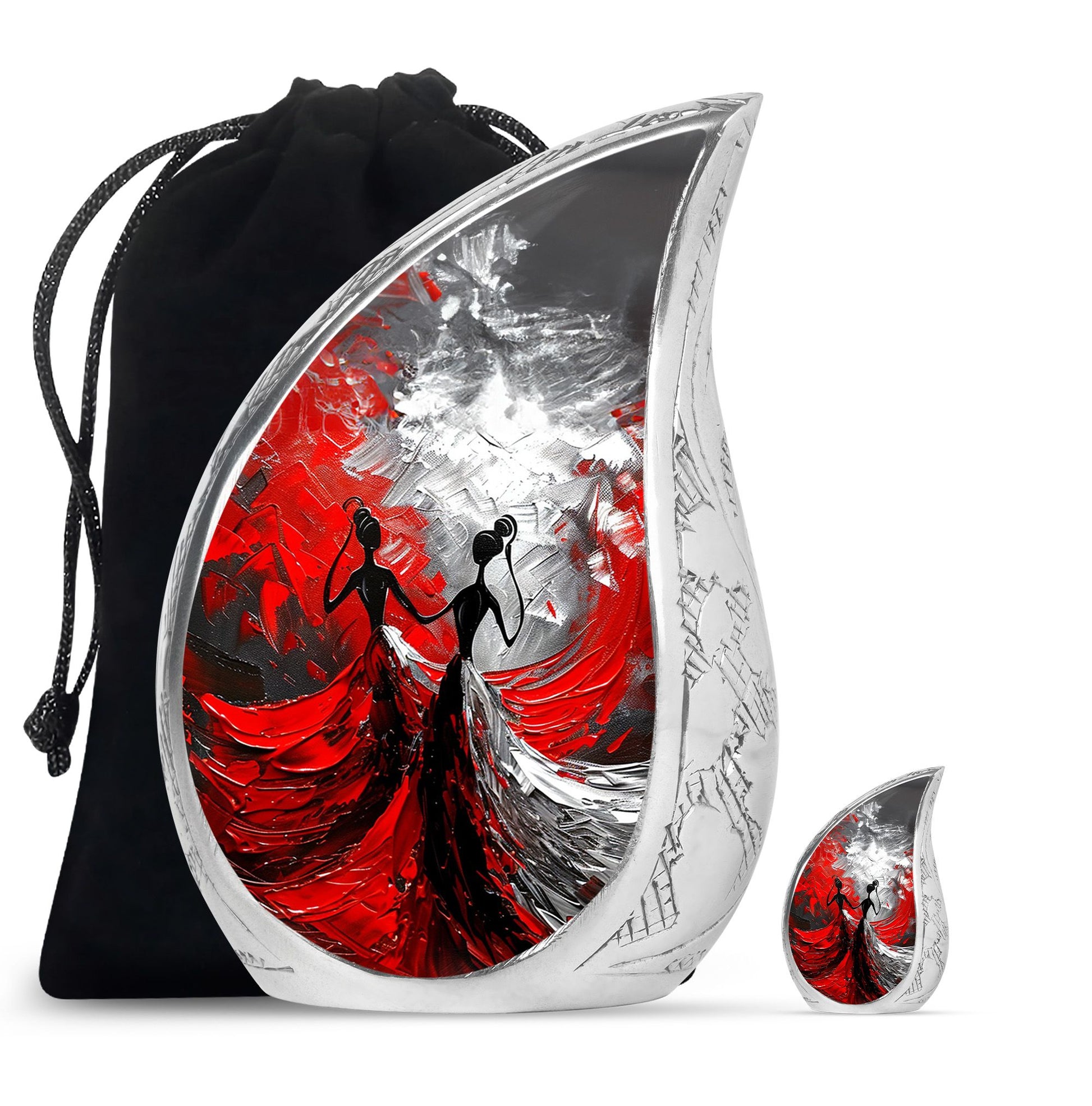 Dancing Mini Urns For Ashes Funeral, Ashes Cremation Urn