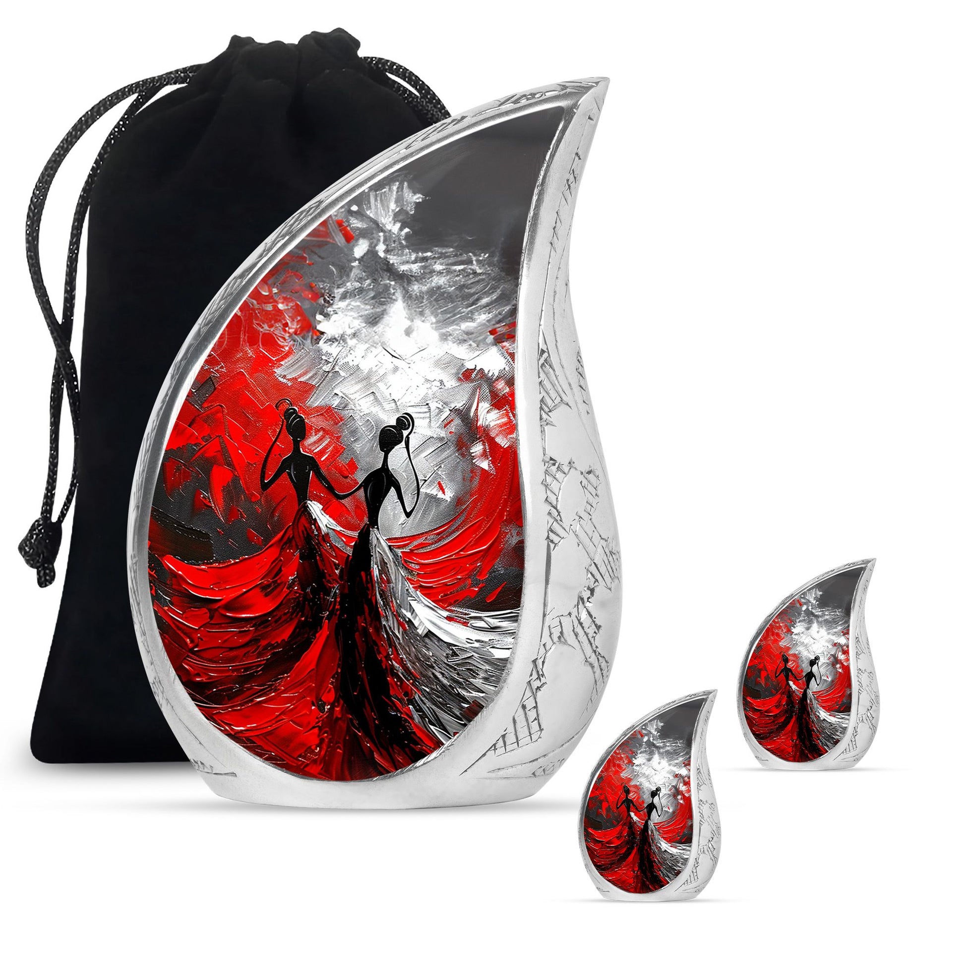 Dancing Mini Urns For Ashes Funeral, Ashes Cremation Urn