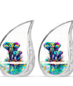 Elephant Family Burial Urn For Adult Ashes Large Funeral, Ashes Urn