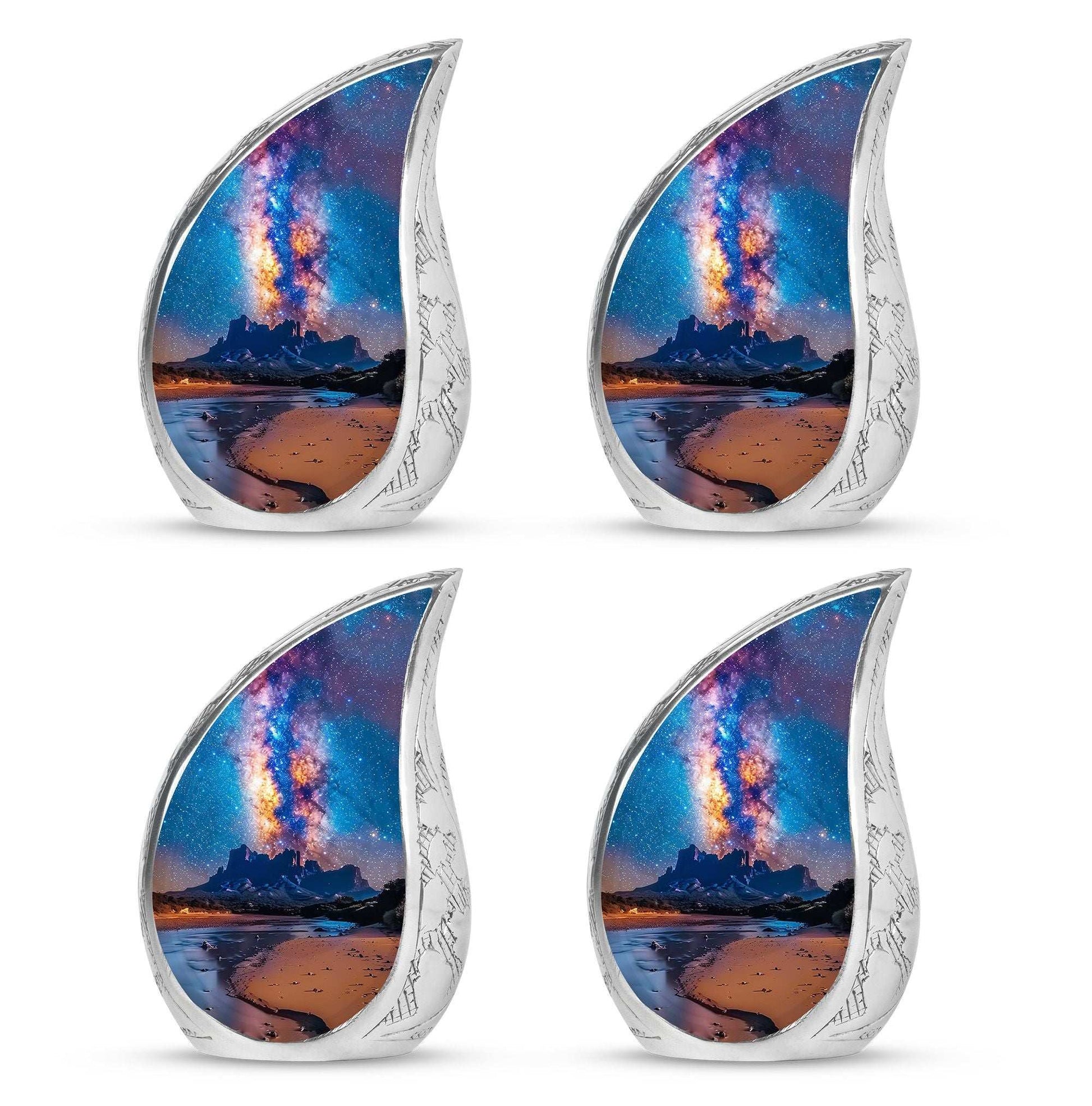 Milkyway Small & Large Urns For Ashes - Galaxy Cremation Urns