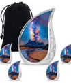 Milkyway Small & Large Urns For Ashes - Galaxy Cremation Urns