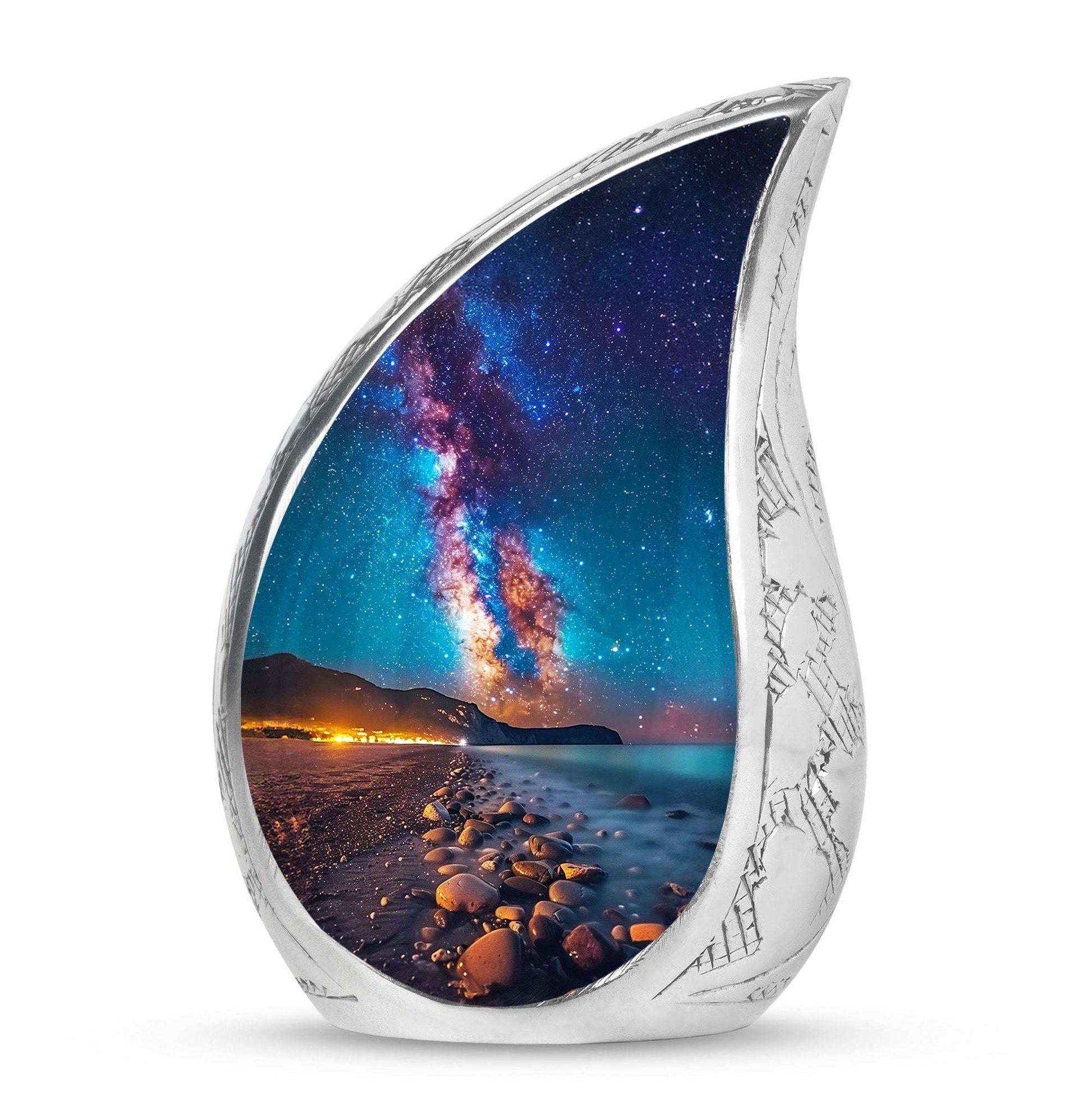 Milkyway Urns For Adults - Galaxy Cremation Urns For Male & Female