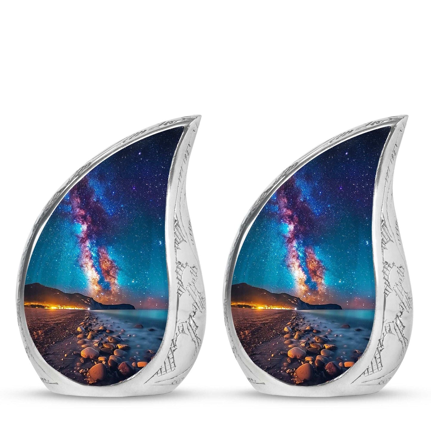 Milkyway Urns For Adults - Galaxy Cremation Urns For Male & Female