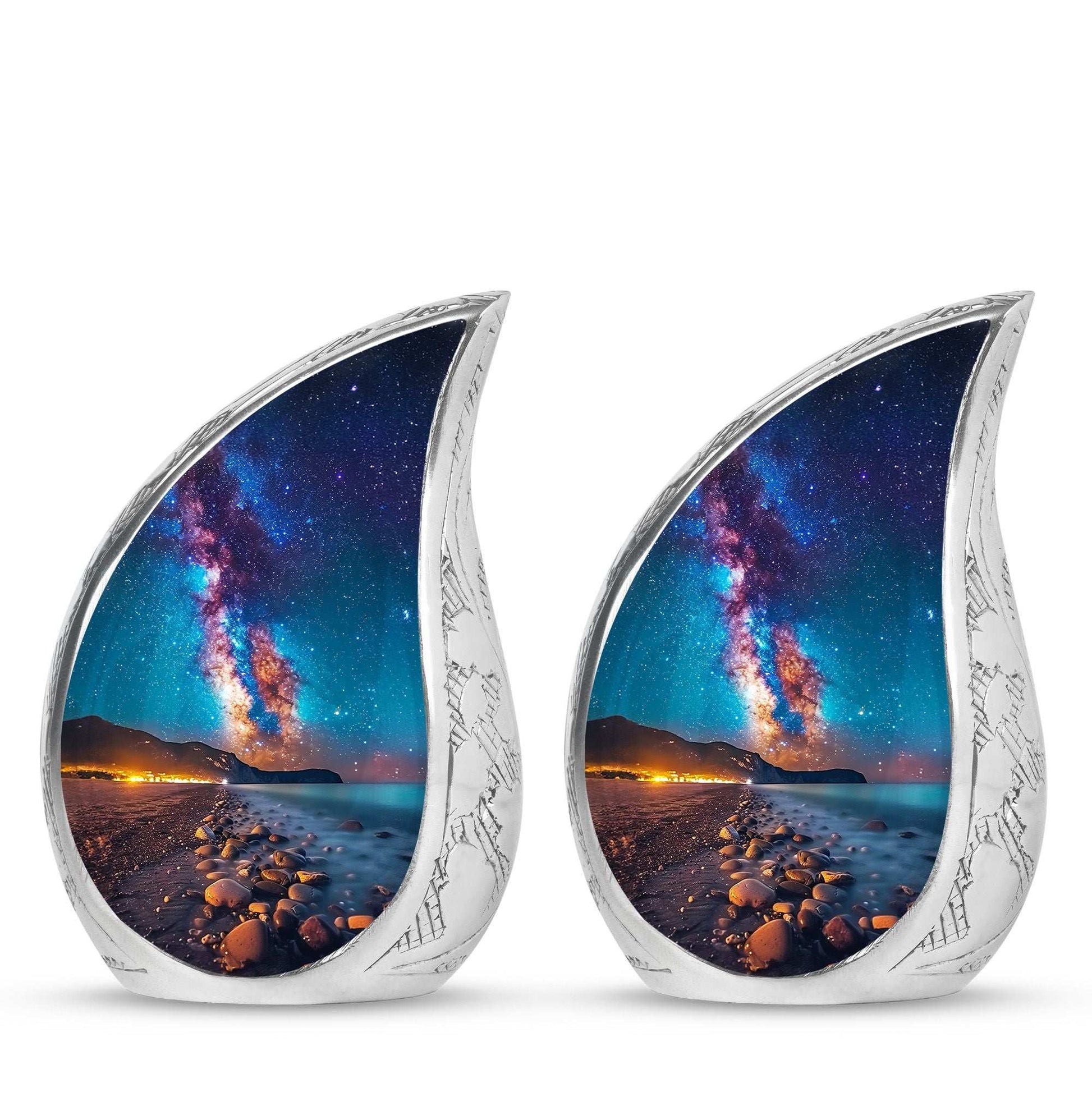 Milkyway Urns For Adults - Galaxy Cremation Urns For Male & Female