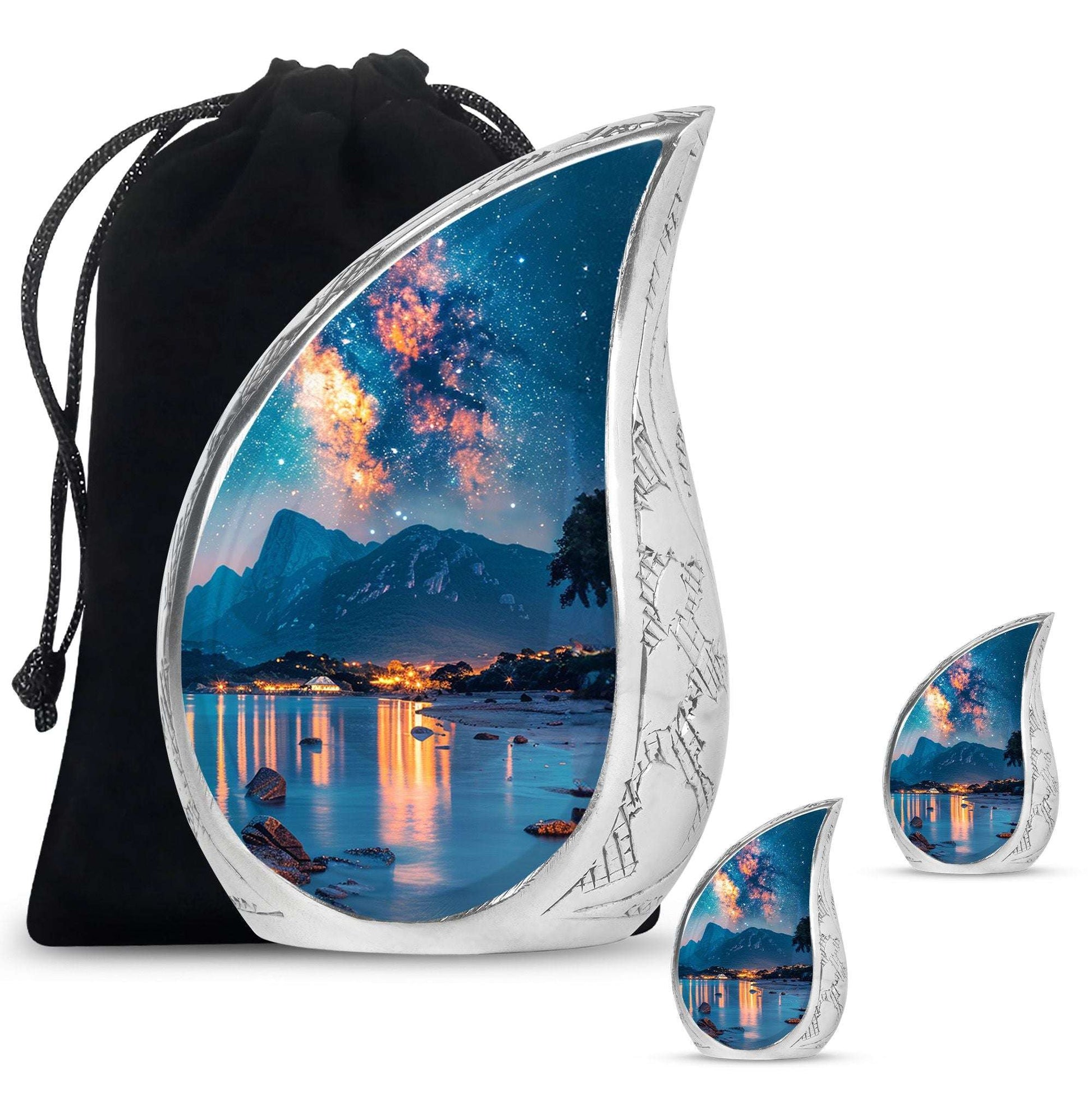 Milkyway Cremation Urns For Adult Human Ashes - Large & Small Urns