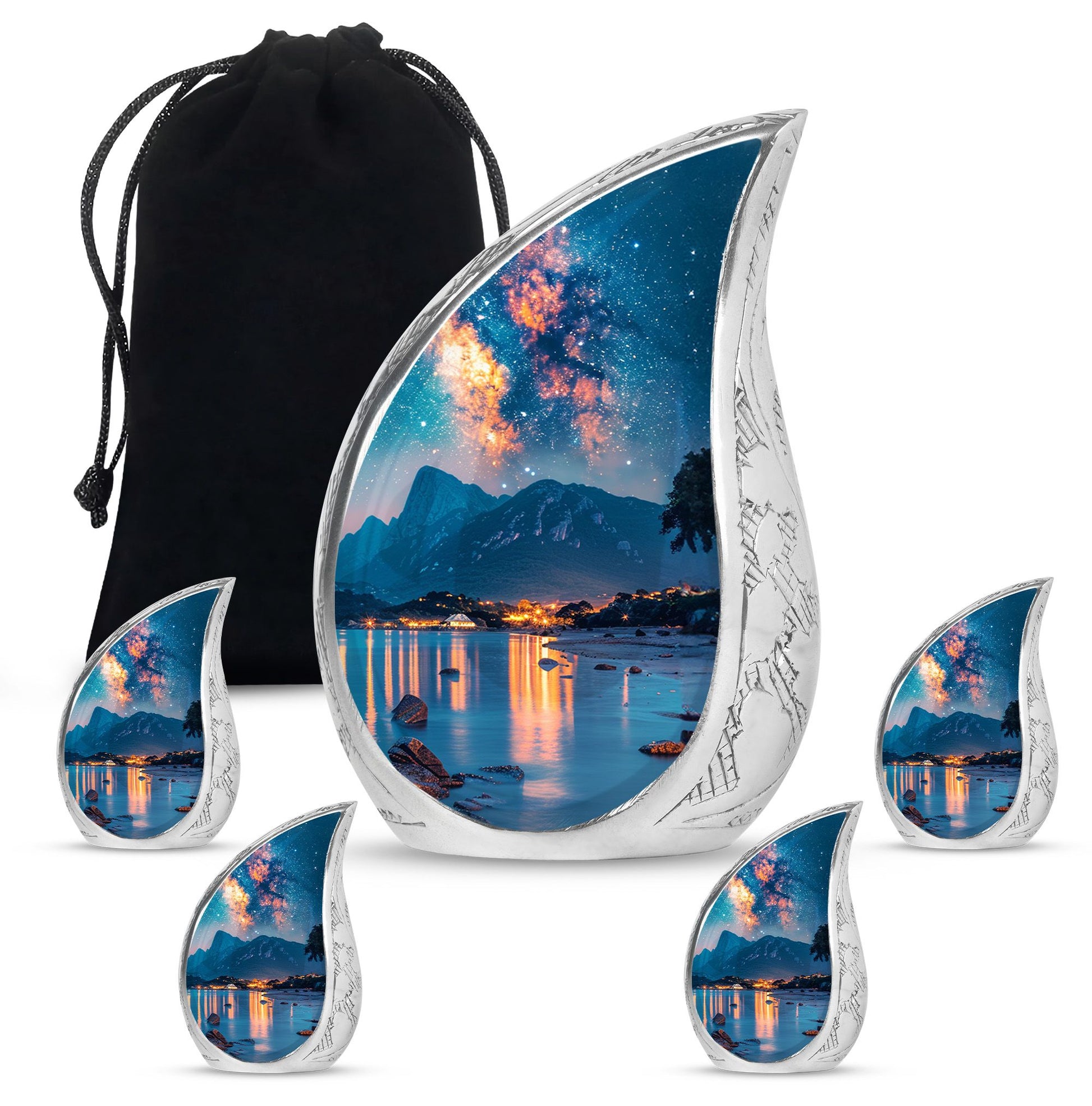 Milkyway Cremation Urns For Adult Human Ashes - Large & Small Urns