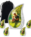 Father & Kids Large & Small Cremation Urns For Human Ashes