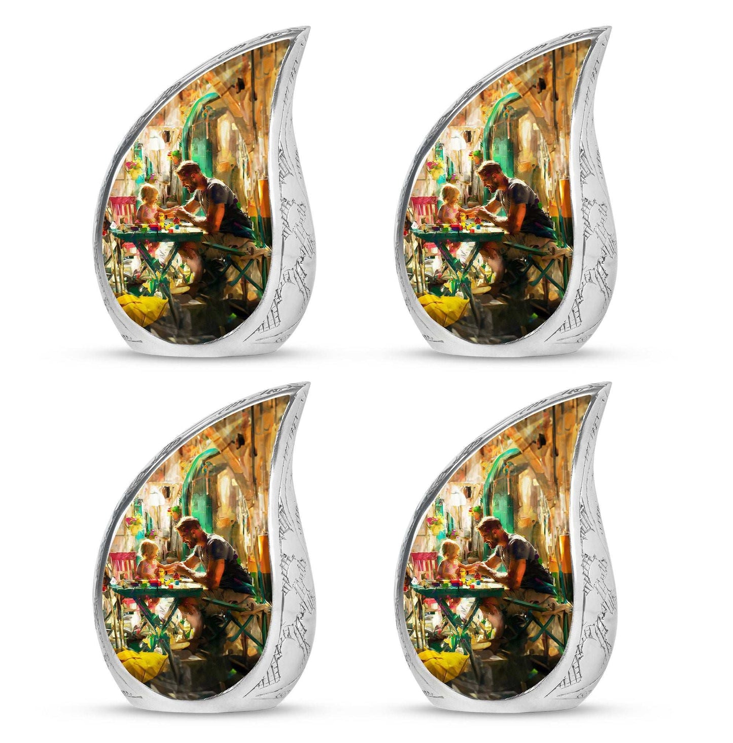 Father Urn For Dad - Large & Small Cremation Urns For Human Ashes
