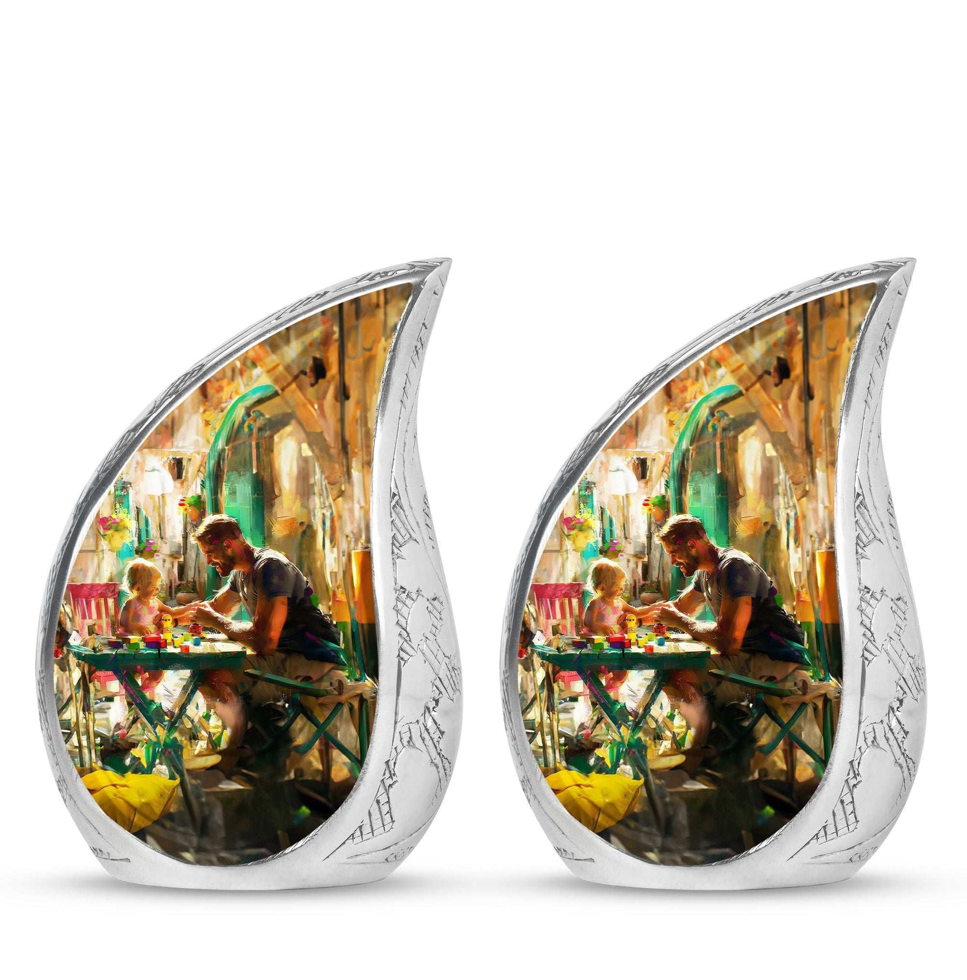 Father Urn For Dad - Large & Small Cremation Urns For Human Ashes