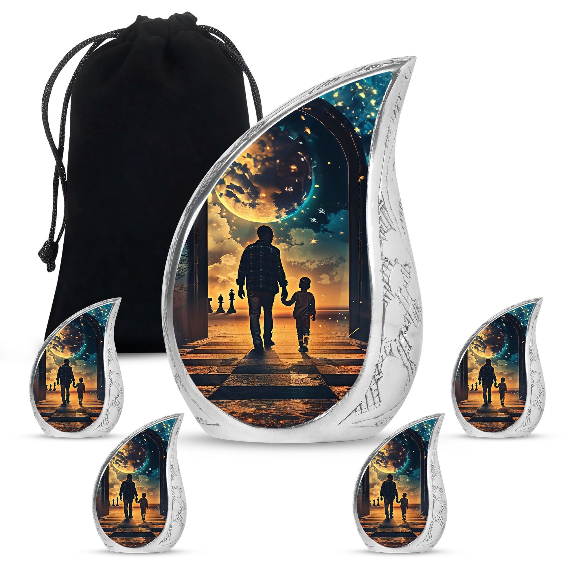 Father Urn For Ashes Adult Male Small Funeral, Ashes Urn For Ashes