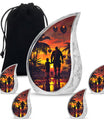 Father and Son Cremation Urns For Human Ashes - Sunset Funeral Urn