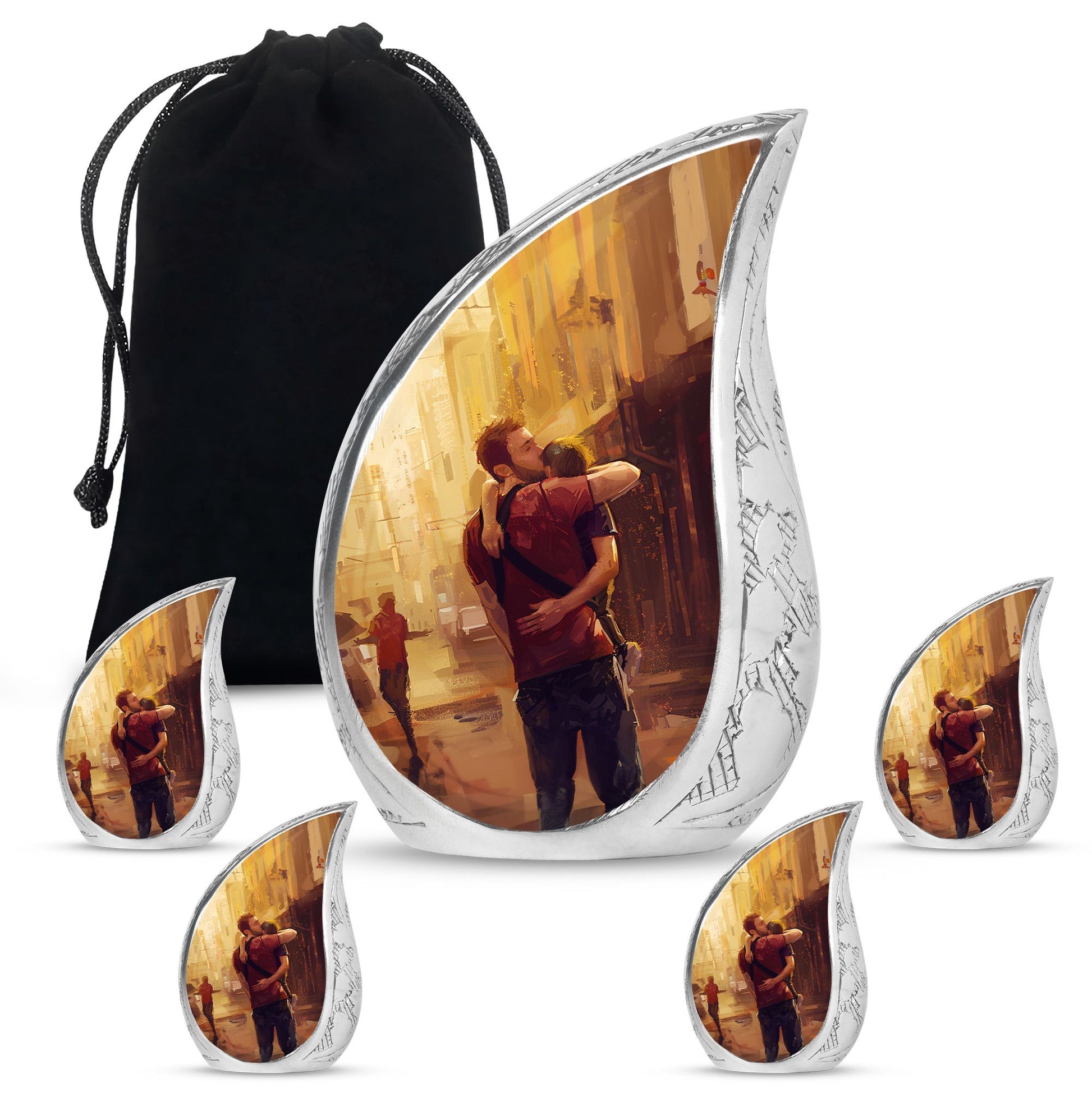 Father Cremation Urns For Large Human Ashes - Large Urn For Dad