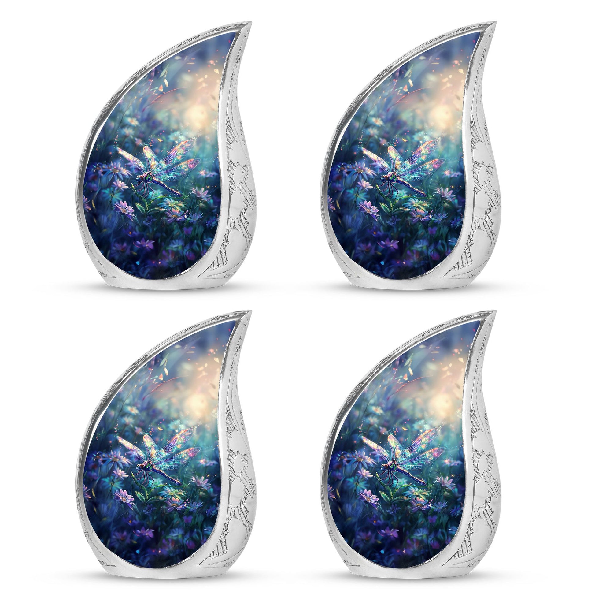 Cosmic Dragonfly Cremation Urns For Human Ashes - Mini Urn For Ashes