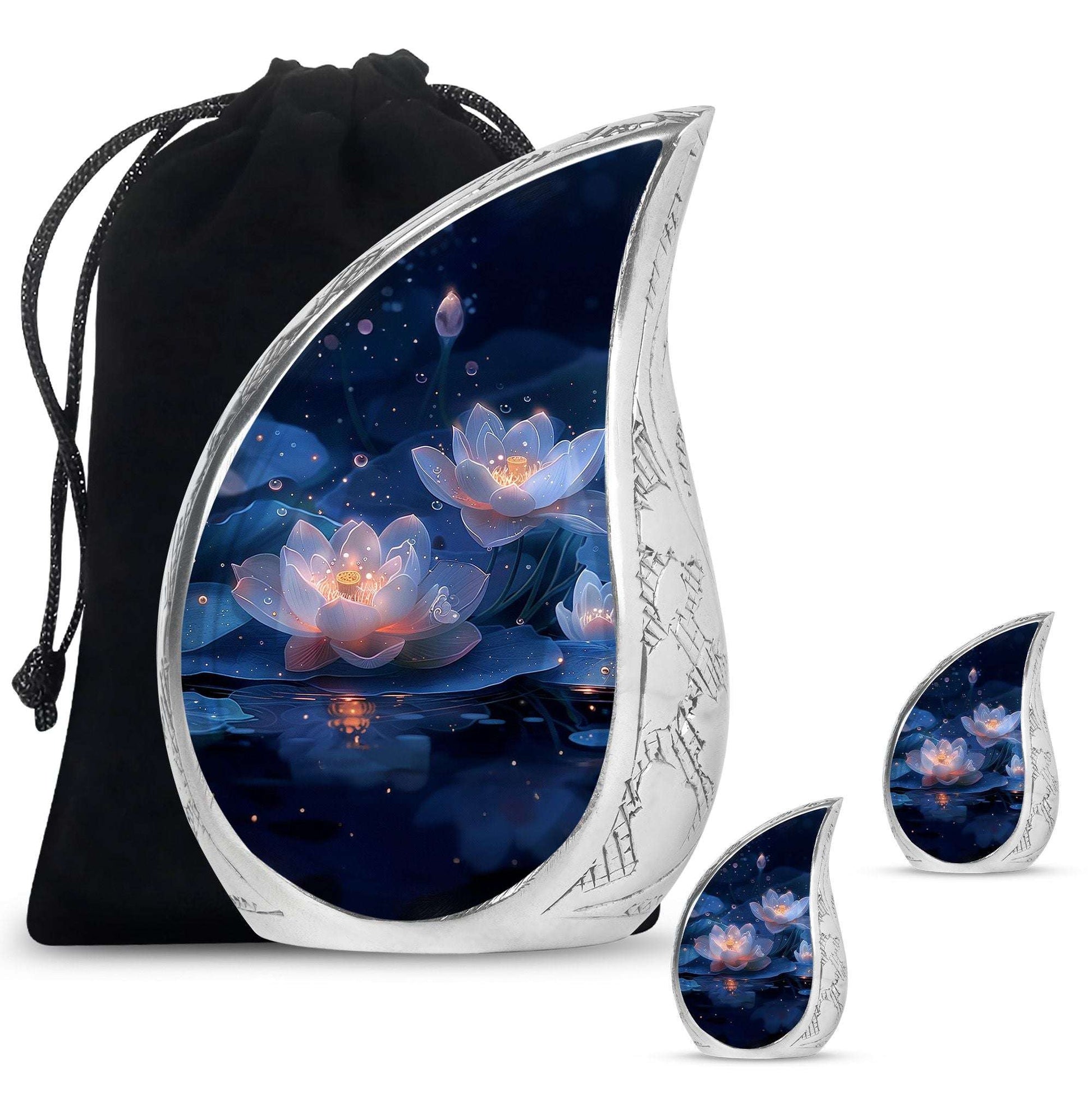 Lotus Cremation Urns For Human Ashes - Urn For Women & Men