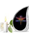 Cosmic Dragonfly Cremation Urns For Human Ashes - Urn For Men & Women