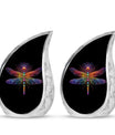 Cosmic Dragonfly Cremation Urns For Human Ashes - Urn For Men & Women