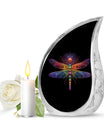 Cosmic Dragonfly Cremation Urns For Human Ashes - Urn For Men & Women
